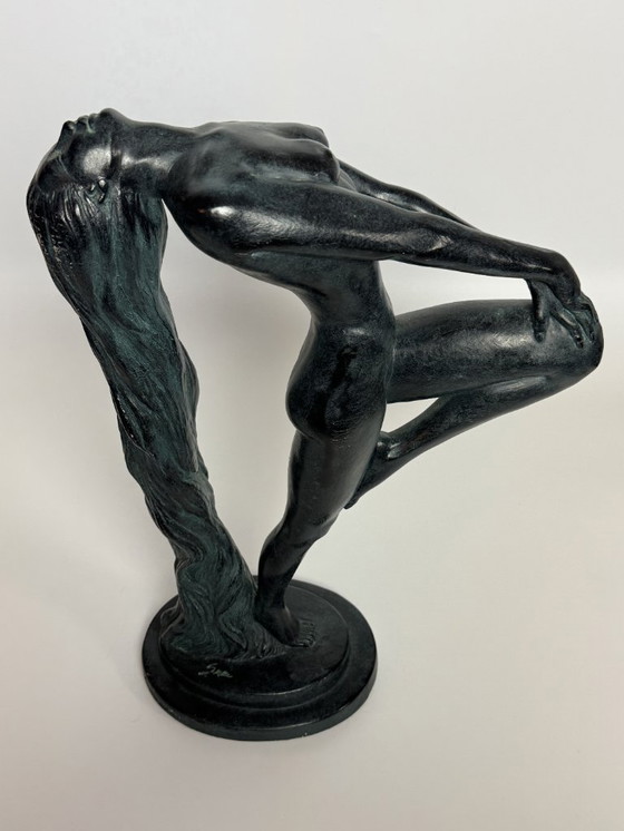 Image 1 of Sculpture 'Sultry Awakening' Designed by Klara Sever for Austin Productions, USA 1970s.