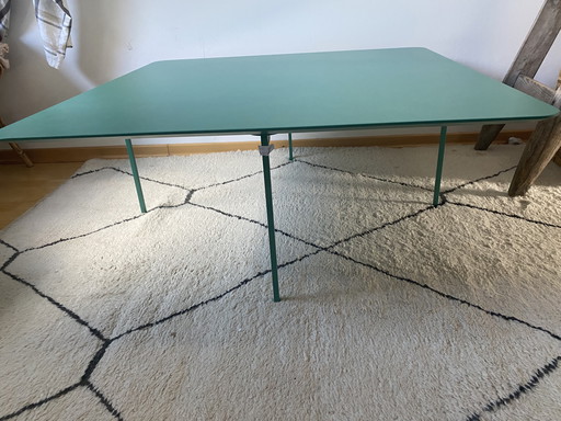 Tavolino COR Jalis laccato verde tormalina smeraldo NUOVO