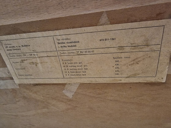 Image 1 of Vintage Brown Cabinets, 1970s