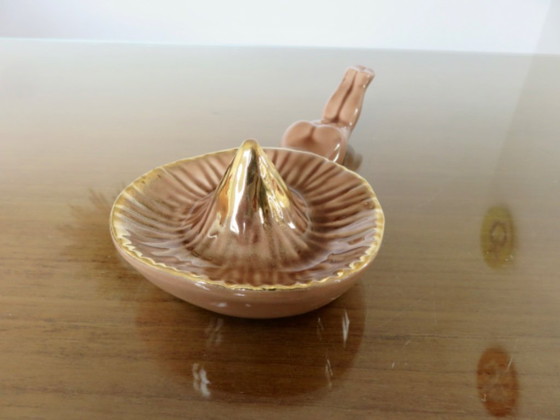 Image 1 of Rare cendier "PIN UP" en céramique du sud est de la France, vintage, 50's 60's