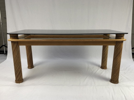 Image 1 of Table de salle à manger dans le style de Vivai del Sud, années 1980