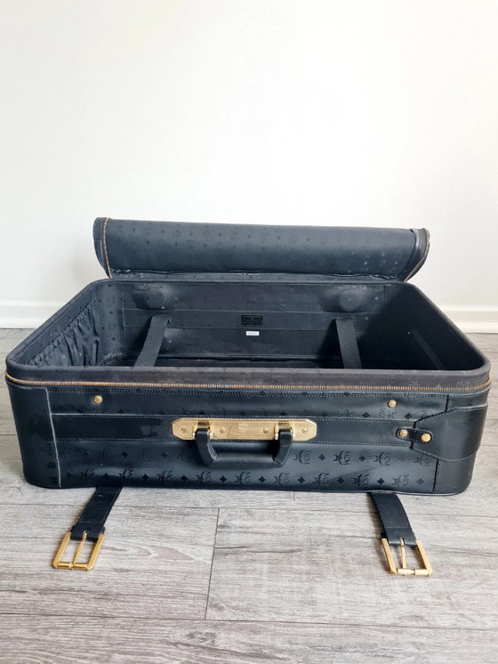 Image 1 of MCM Monogramm Koffer Design Michael Cromer München schwarz