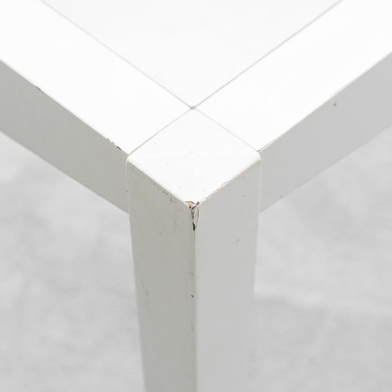 Tavolino vintage in legno laccato bianco e vetro, design italiano degli anni '70. – Libri d'arte, Wood, Glass (photo 6 of 8)