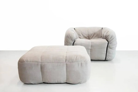 Cini Boeri Strips Hocker für Arflex – Hocker & Poufs, Cotton, Design (photo 5 of 7)