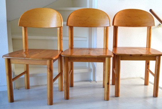 Image 1 of 4 x chaise de salle à manger vintage Rainer Daumiller