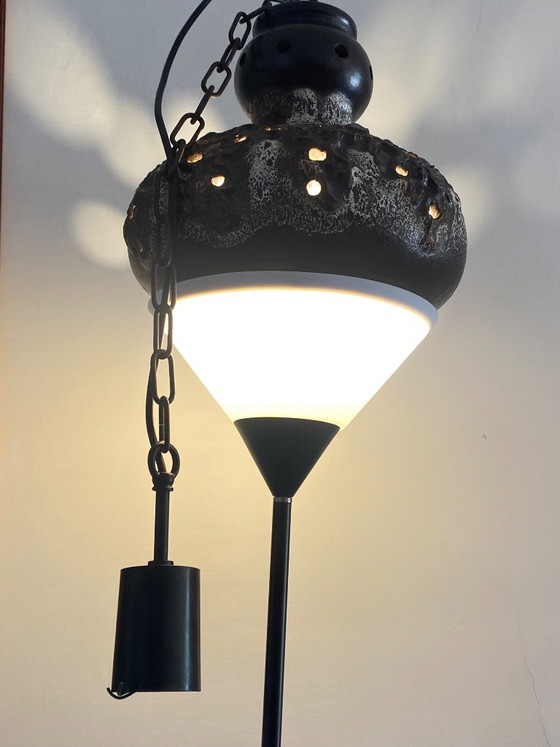 Richard Essig Lampada a sospensione brutalista ‘60 – Lampadari, Ceramica (photo 8 of 10)