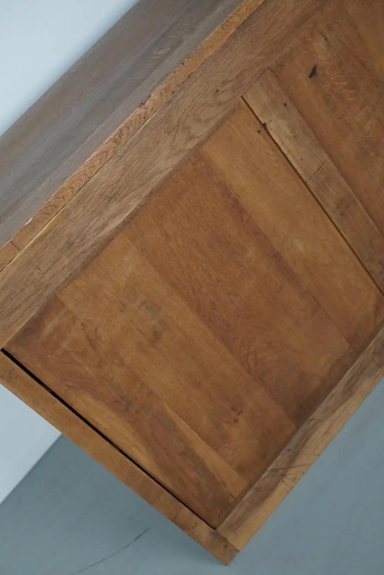 Image 1 of Mobile da negozio/isola da cucina in rovere francese antico, anni '30