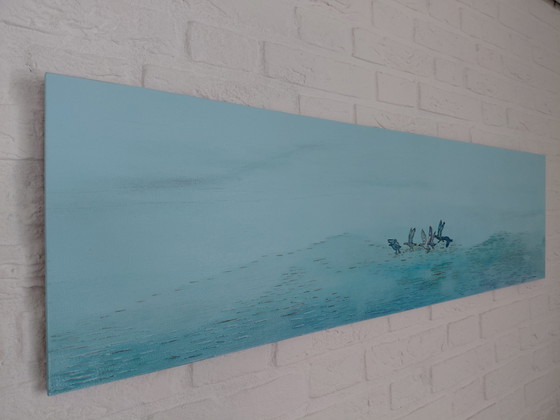 "ZWISCHEN WASSER UND LUFT" – Gallery Suncorner, Gemälde & Zeichnungen, Wood (photo 4 of 6)