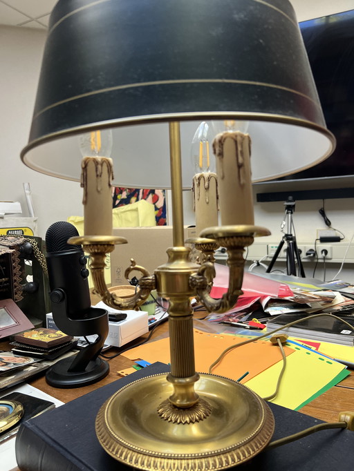 Lampe à poser Empire Bouilotte
