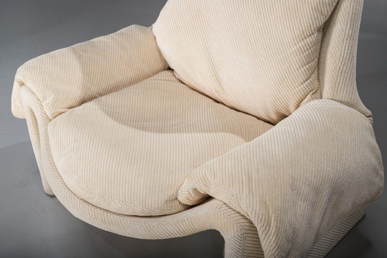 Image 1 of  Chaises et ottomans P60 par Vittorio Introini pour Saporiti, 1960, ensemble de 4