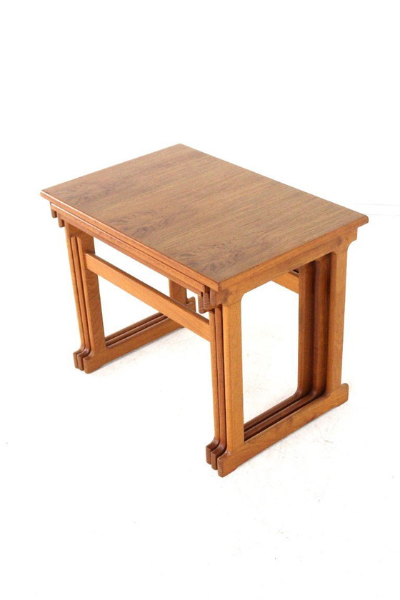 Image 1 of Tavolini impilabili Trioh Denmark 'Fugdal' vintage