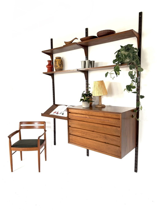 Sistema de pared modular vintage 'CADO', Poul Cadovius '60