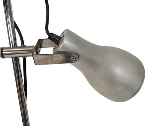 Image 1 of Anvia Almelo - Anvia Almelo - lampada da terra - J.M.M. Hoogervorst - riflettore - anni '70