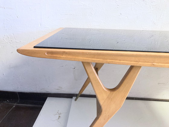 Image 1 of Mid - Century coffee table 50s 60s design in the style of Ico Parisi