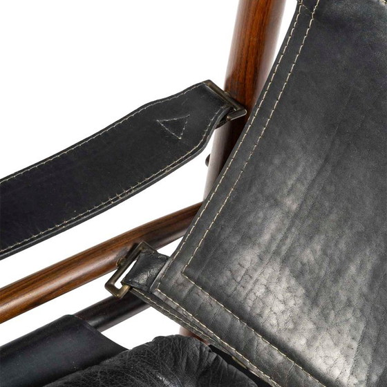 Poltrona Sirocco di Arne Norell, 1960 – Norell Möbel, Sedie e poltrone, Wood, Leather (photo 9 of 9)