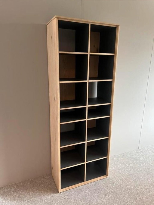 Librería Darwin — Antracita natural 70 x 193 x 35 cm | Xooon – boekenkasten, Wood (photo 2 of 5)