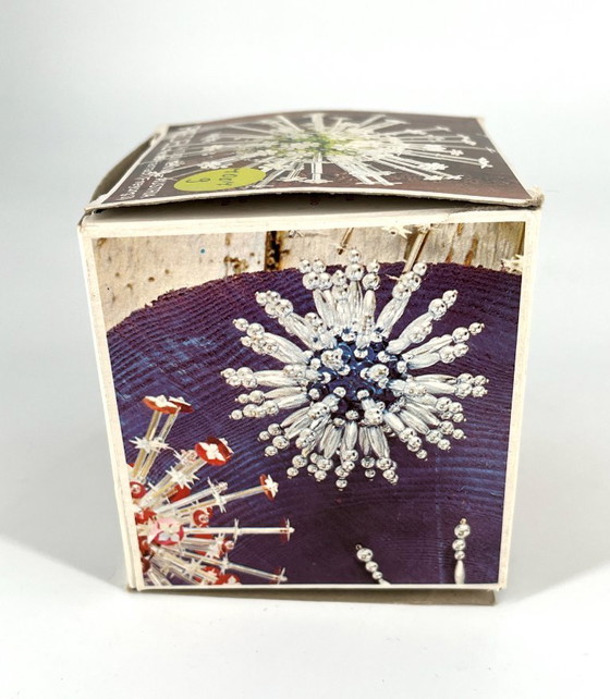 Image 1 of Vintage Space Age Ornament – Blauw – Jaren 60 – In doos