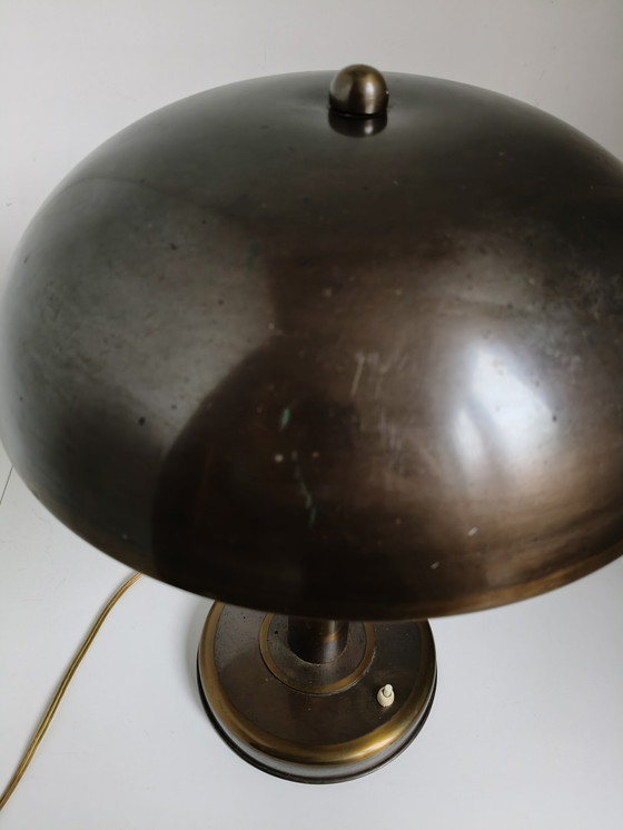 Image 1 of Bauhaus Art Deco Messing tafellamp 