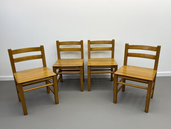 Image 1 of Set vintage di 4 sedie "Stable" di Karin Mobring per IKEA, 1977