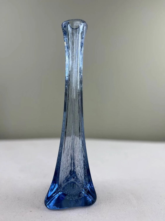 Blue bubble soliflore – Vases, Crystal, Glass (photo 4 of 8)