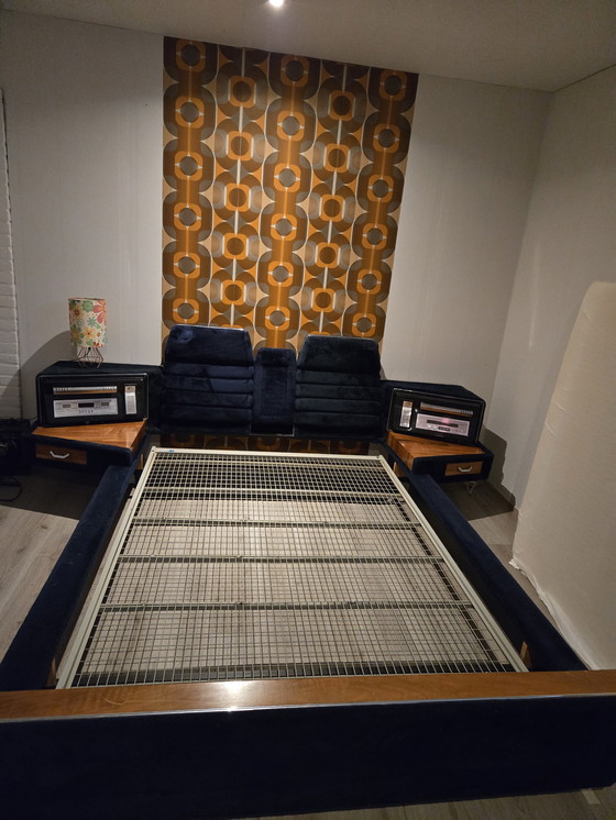 Image 1 of LETTO CON TUBO SPOGLIATOIO LUIGI MASSONI PER POLTRONA FRAU ANNI '60