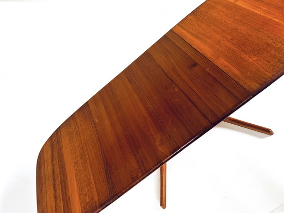 Image 1 of Table de salle à manger extensible en teck, Dyrlund '70s