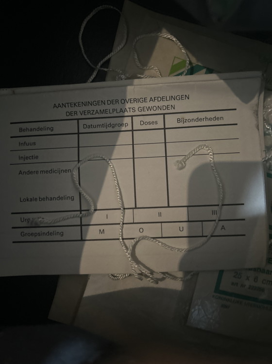 Borsa pronto soccorso PTT, Oggetti decorativi, Plastica, Tessile, Nero (foto 5 di 5)