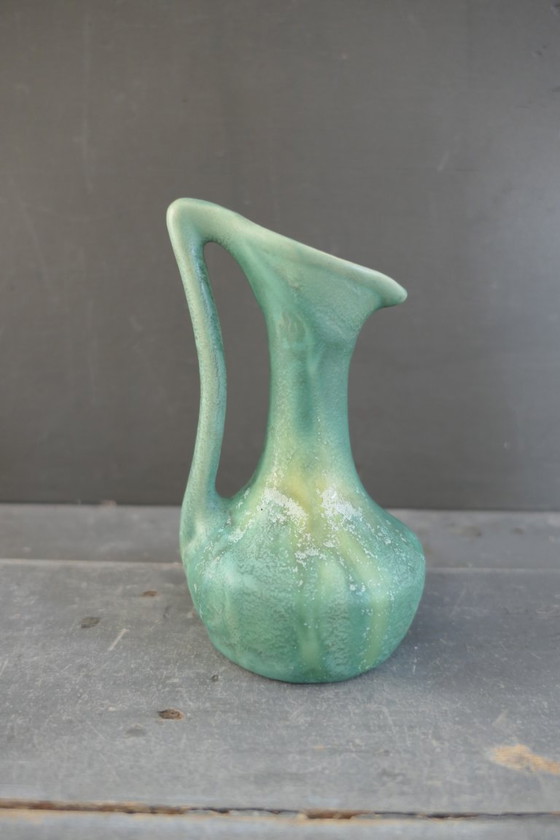 Image 1 of Art-Deco-Vase Faiencerie de Thulin Belgien 1008