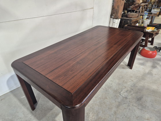 Image 1 of Large vintage wooden table