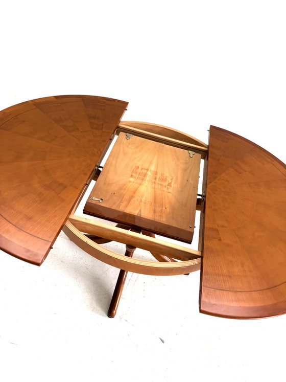 Vintage Extendable Dining Table, Casala ‘80 – Wood, Metal (photo 7 of 15)
