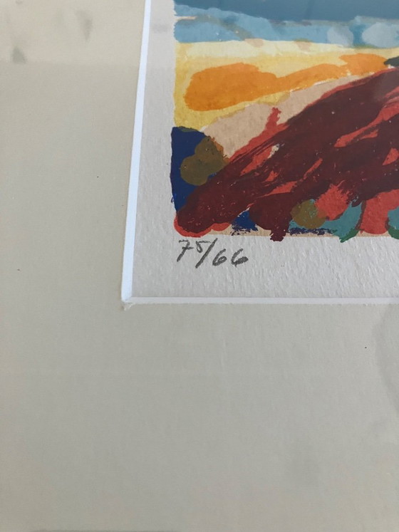 Siebdruck Willem Brauck, Lithographien & Drucke, Aluminium, Mehrfarbig (Foto 3 von 5)