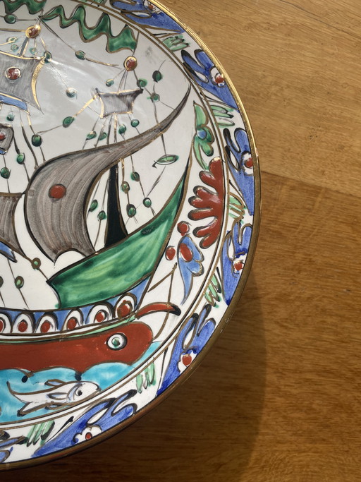 Original Icaros Pottery plate