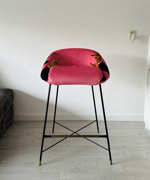 Seletti High Stool Pink Lipsticks