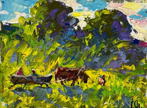 Ochtendrust in het veld