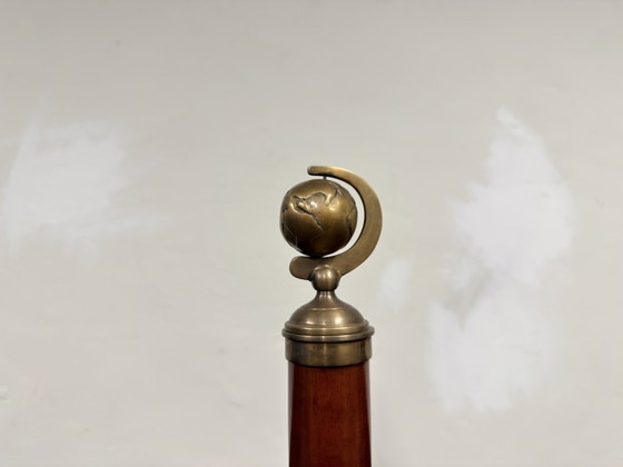 Scala da biblioteca inglese originale Globe Wernicke – Oggetti decorativi, Legno, Ottone (photo 5 of 10)