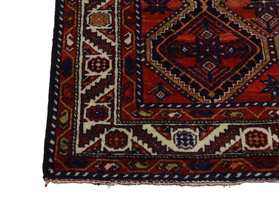 Image 1 of Halb-antiker Afshar – 265 x 165 cm – handgeknüpfter Perserteppich