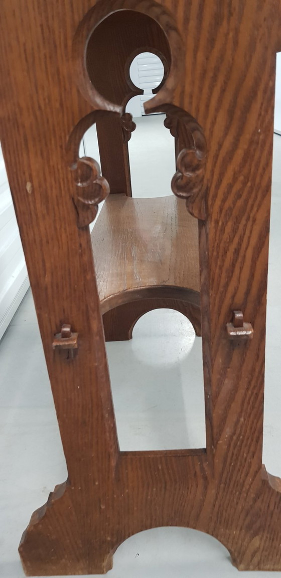 Image 1 of Mesa auxiliar de roble