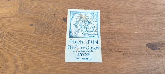 ✨ Bellissima coppia di tavoli vintage in teak – Carrello bar & tavolino – Benoit-Guyot Lyon ✨ – Benoit Guyot (photo 4 of 20)