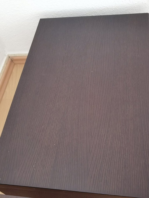 Hülsta bed inclusief lattenbodem en 2 nachtkastjes – tweepersoonsbedden, Textile, Wood (photo 2 of 6)
