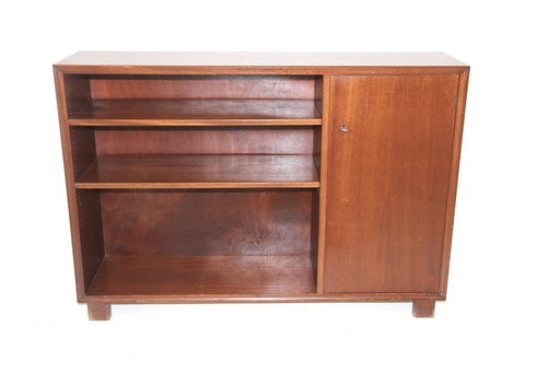 Bibliothèque scandinave en acajou, Swedish Modern, Suède, 1940
