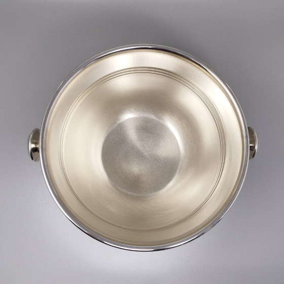 Image 1 of Impresionante hielera plateada de Sheraton, años 60. Fabricada en Italia.