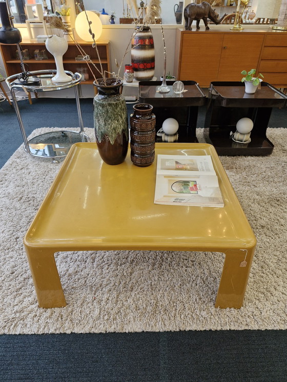 Image 1 of Coffee table space age B&B Italia Amante 70s ochre yellow