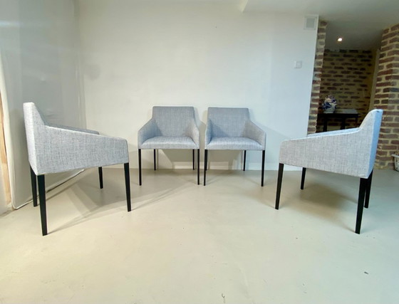 Image 1 of Set di 4 poltrone di design Arper Saari rif. Samantha .