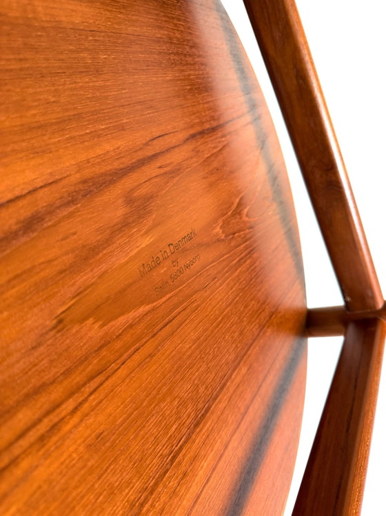 Carrello bar vintage in teak, Hans Bølling, Salin Nyborg ‘60 – Carrelli bar, Legno, Metallo (photo 7 of 10)