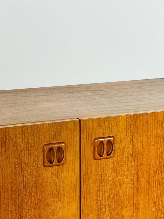 Image 1 of Minimalist Scandinavian teak sideboard, 1960