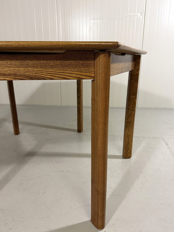 Image 1 of Extendable hexagonal dining table 1970s
