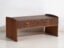 Japanese Low Desk Table with Drawers in Cedar – Showa Period (c.1926–1970) – Coffee tables, Metal, Rustic (photo 7 of 40)