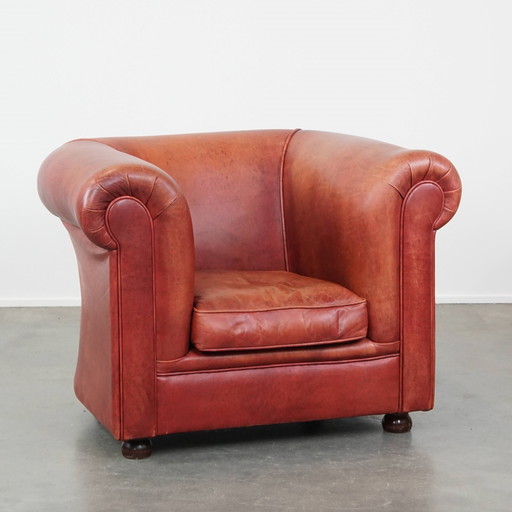 Rundleren Chesterfield Clubfauteuil