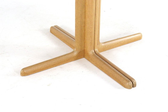 Image 1 of Juul Kristensen for JK mobler oak oval extendable dining table vintage Danish