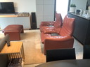 Divani con pouf abbinato